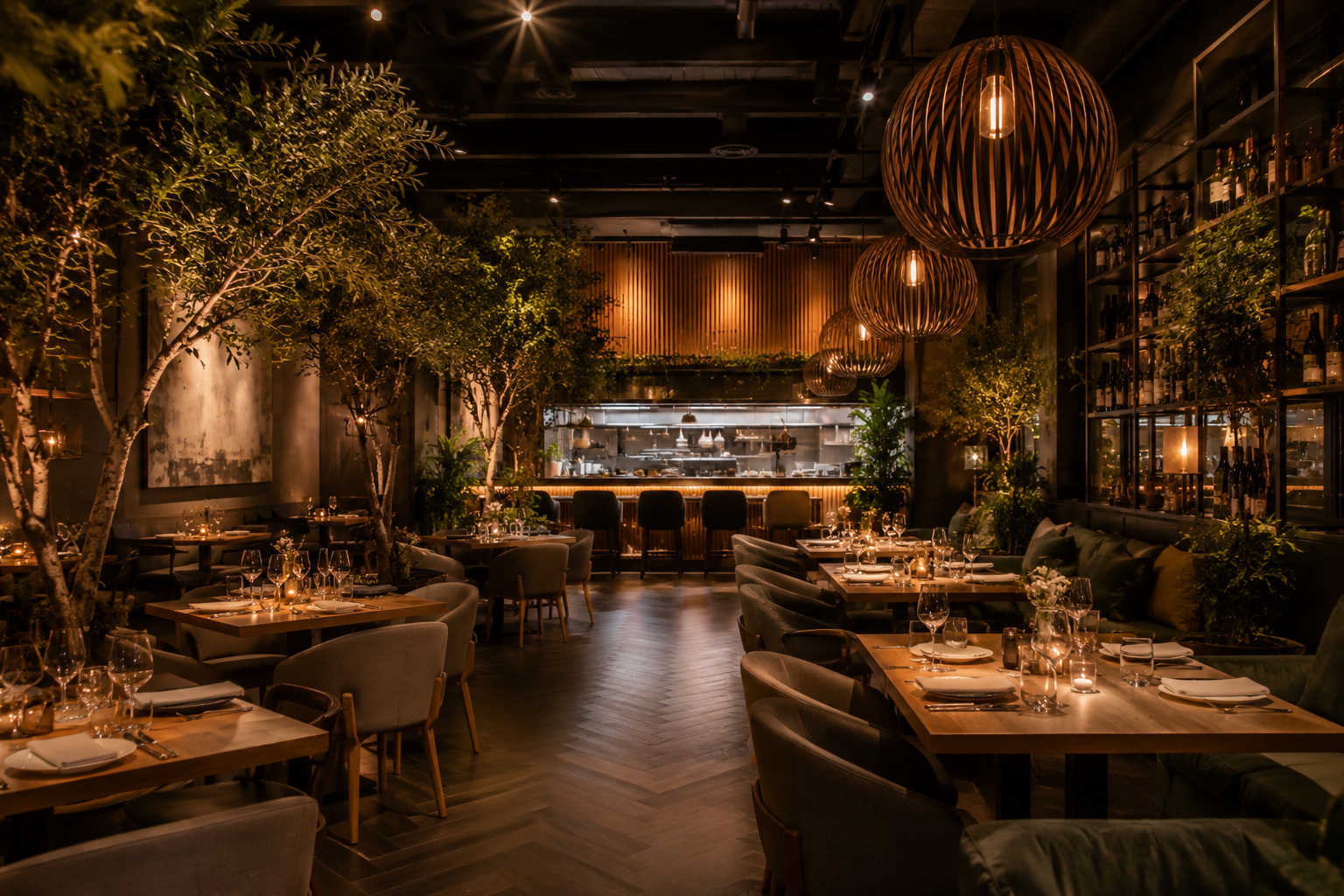 Restaurant interior