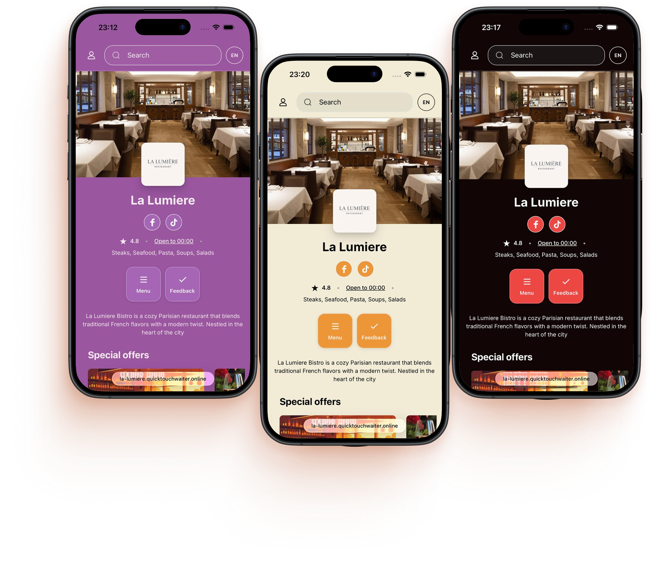 Branding customization