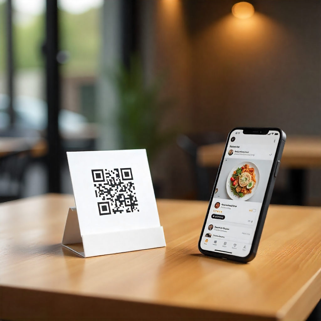 QR table ordering