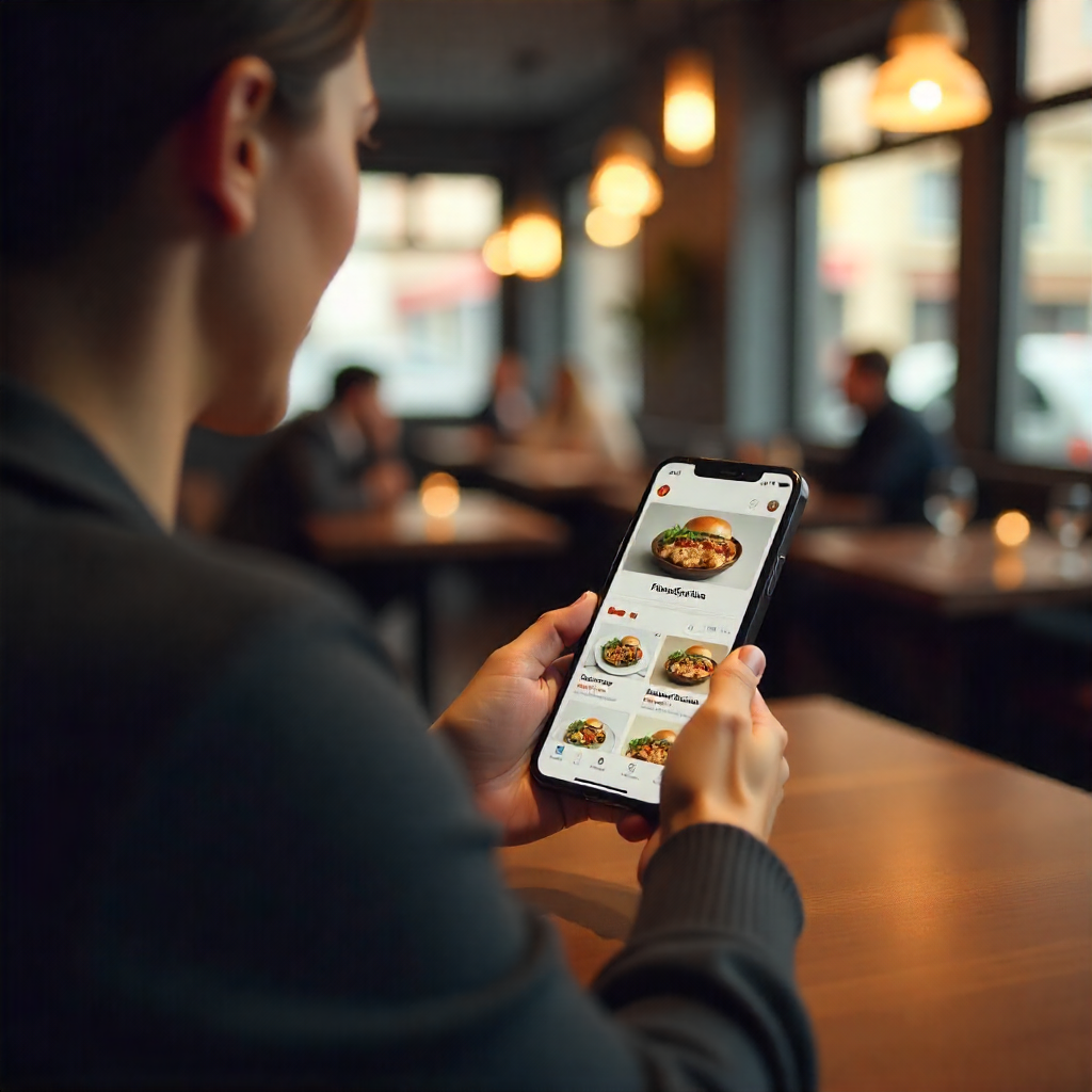 Web and app ordering